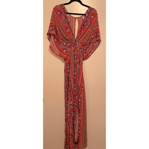 Maxi boho dress